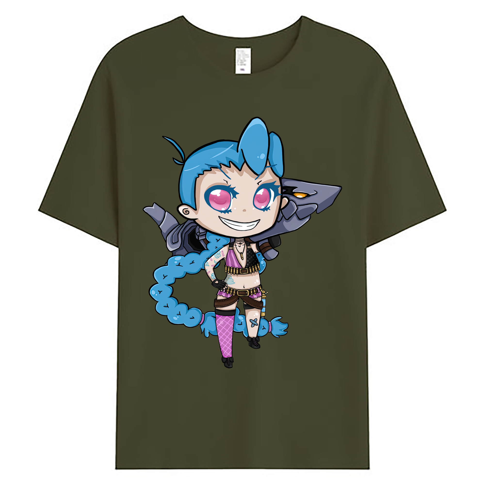 （画像用） リーグ・オブ・レジェンド League of Legends LOL 綿100％ メンズ半袖Tシャツ｜肌触りやわらか＆通気性
